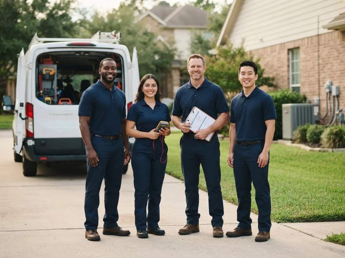 Certified HVAC technician near La Vernia, TX
